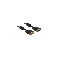 Delock Kabel DVI 24+5 Stecker to DVI 24+5 Stecker 3 m schwarz