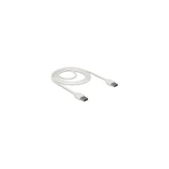 Delock Kabel EASY-USB 2.0 Typ-A Stecker to EASY-USB 2.0 Typ-A Stecker 2 m weiß