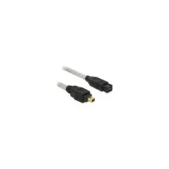 Delock Kabel FireWire 9 Pin Stecker to 4 Pin Stecker 3 m