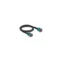 DELOCK Kabel HDMTD Z quad Buchse zu HDMTD Z quad Buchse 1m IP67 Schutzart