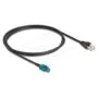 Delock Kabel HSD Z Buchse zu RJ45 Stecker 0.5 m