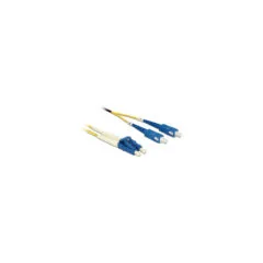 Delock Kabel Lichtwellenleiter LC to SC Singlemode OS2 1 m