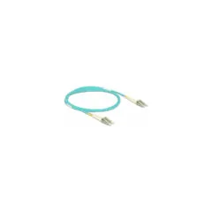 Delock Kabel Lichtwellenleiter LC zu LC Multimode OM3 2 m