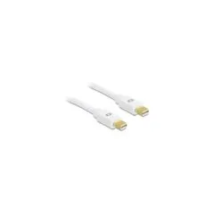 DELOCK Kabel Mini Displayport 1.2 Stecker to Mini Displayport Stecker 4K 0.5 m