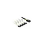 Delock Kabel Mini SAS SFF-8087 to 4 x SATA 7 Pin 0.5 m Metall