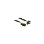 Delock Kabel Mini SAS SFF-8087 to Mini SAS SFF-8087 gewinkelt 0.5 m