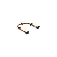 Delock Kabel Power SATA 15 Pin Stecker to 4 x SATA 15 Pin Buchse 40 cm mehrfarbig
