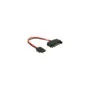 Delock Kabel Power SATA 15 Pin Stecker to Power Slim SATA 6 Pin Buchse 10 cm