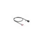 Delock Kabel RJ45 Buchse zu Aderendhülsen Cat.5e 50 cm schwarz