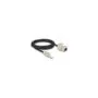 Delock Kabel RJ45 Stecker feldkonfektionierbar zu Keystone Modul RJ45 Buchse Cat.6A 2 m