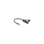 Delock Kabel RJ45 Stecker zu RJ45 Buchse Cat.6A zum Einbau mit M20 Gewinde und Gehäuse IP68 staub- und wasserdicht 25...