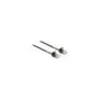 Delock Kabel RJ45 Stecker zu RJ45 Stecker mit Knickschutz Cat.6A 50 cm schwarz