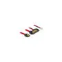 Delock Kabel SATA 6 Gb s 7 Pin Buchse + 2 Pin Strom Buchse to SATA 22 Pin Buchse gerade (5 V) Metall 10 cm