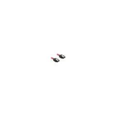 Delock Kabel SATA 6 Gb s Stecker gerade to SATA Stecker gerade 30 cm rot Metall