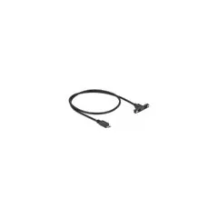 Delock Kabel USB 2.0 Micro-B Buchse zum Einbau to USB 2.0 Micro-B Stecker 0.5 m