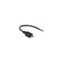 Delock Kabel USB 2.0 Micro-B Stecker to 2 x offene Kabelenden Strom 10 cm Raspberry Pi