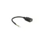 Delock Kabel USB 2.0 Pfostenbuchse 1.25 mm 4 Pin to USB 2.0 Typ-A Buchse 15 cm