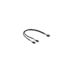 Delock Kabel USB 2.0 Pfostenbuchse 2.54 mm 10 Pin zu 2 x USB 2.0 Pfostenbuchse 2.54 mm 4 Pin 30 cm