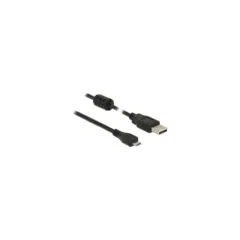 Delock Kabel USB 2.0 Typ-A Stecker to USB 2.0 Micro-B Stecker 3.0 m schwarz