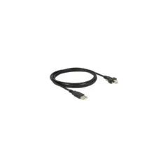 Delock Kabel USB 2.0 Typ A Stecker to USB 2.0 Typ B Stecker mit Schrauben 2 m