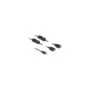 Delock Kabel USB Typ-A Stecker zu 2 x USB Typ-A Buchse mit Schalter 1 m