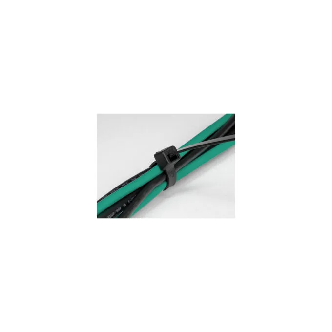 Delock Kabelbinder hitzebeständig L 200 x B 3.6 mm schwarz 100 Stück — image 3