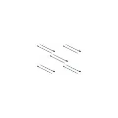 Delock Kabelbinder mit Befestigungsöse L 200 x B 4.8 mm schwarz 10 Stück