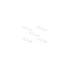 Delock Kabelbinder mit Beschriftungsfeld L 300 x B 4.8 mm weiß 10 Stück
