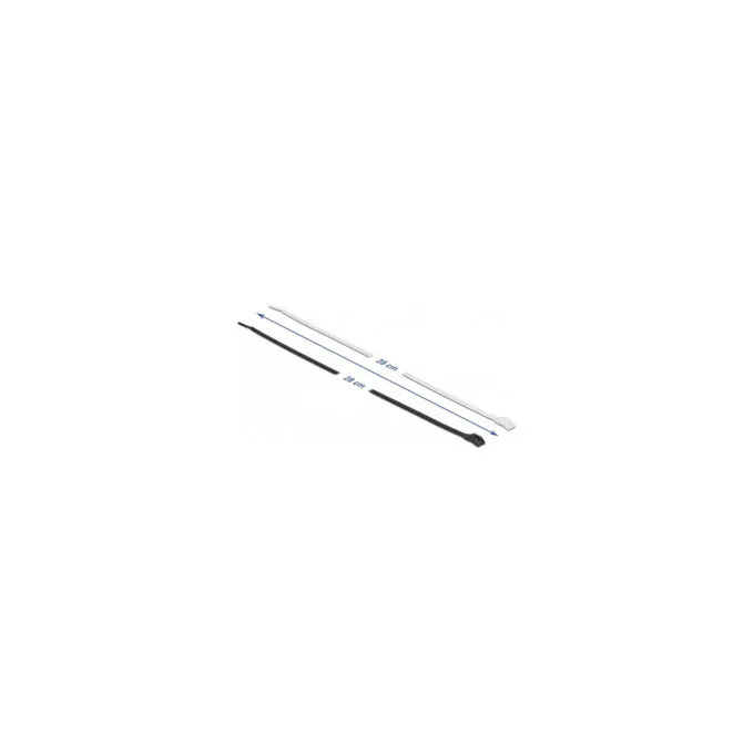 Delock Kabelbinder mit flachem Kopf L 280 x B 3.6 mm 100 Stück — image 4