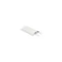 Delock Kabelkanal selbstklebend 119 x 26 mm - Länge 1 m weiß