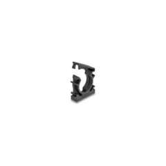 Delock Kabelschlauchhalter mit Verschlussclip 21.2 mm 4 Stück schwarz