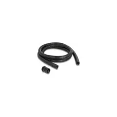 Delock Kabelschutzschlauch 2 m x 21.2 mm mit 2 x PG16 Schlauchverschraubung Set schwarz