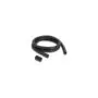 Delock Kabelschutzschlauch 2 m x 21.2 mm mit 2 x PG16 Schlauchverschraubung Set schwarz