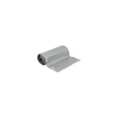 Delock Kabelschutzschlauch mit Knopfverschluss hitzebeständig 2 m x 50 mm grau schwarz