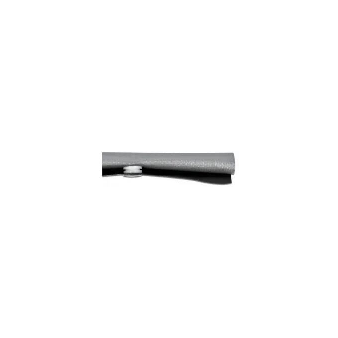 Delock Kabelschutzschlauch mit Knopfverschluss hitzebeständig 2 m x 70 mm grau schwarz — image 2