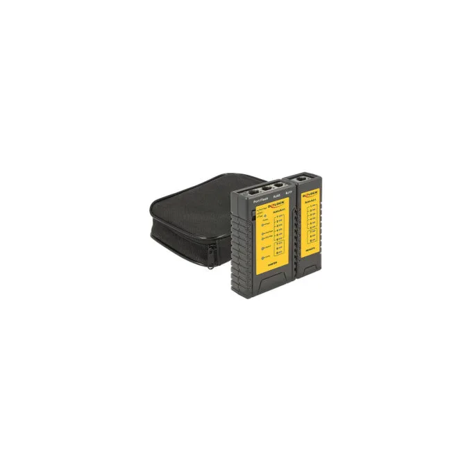 Delock Kabeltester RJ45 RJ12 + Portfinder — image 2