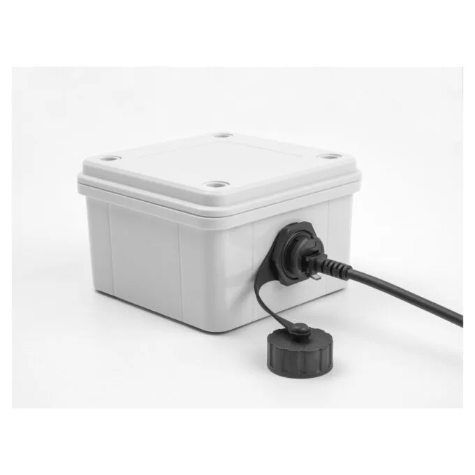 Delock Kabelverbinder RJ12 Buchse zu RJ12 Buchse zum Einbau mit Verschlusskappe IP68 staub- und wasserdicht schwarz — image 3