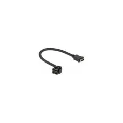 DELOCK Keystone Modul HDMI Buchse 110 to HDMI Buchse mit Kabel schwarz
