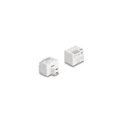 Delock Keystone Modul mit 2 x USB Type-CTM Ladebuchsen PD 20 W weiß