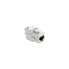 Delock Keystone Modul RJ45 Buchse zu LSA Cat.8.1 geschirmt werkzeugfrei