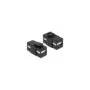 Delock Keystone Modul USB 2.0 A Buchse to USB 2.0 A Buchse schwarz