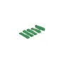 Delock Klett-Kabelbinder L 300 mm x B 20 mm 5 Stück mit Schlaufe grün