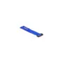 Delock Klett-Kabelbinder mit Schlaufe L 190 x B 25 mm blau 5 Stück