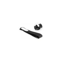 Delock Klettkabelbinder mit Schlaufe und Beschriftungsfeld L 457 x B 25 mm schwarz 5 Stück