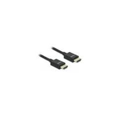 Delock Koaxiales High Speed HDMI Kabel 48 Gbps 8K 60 Hz schwarz 0.5 m