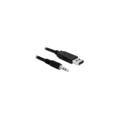 Delock Konverter USB 2.0 Stecker to TTL 3.5 mm Klinke 1.8 m