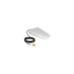 DELOCK LTE Antenne SMA Stecker 7-9 dBi direktional mit Anschlusskabel RG-58 5m weiss outdoor