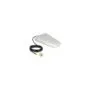DELOCK LTE Antenne SMA Stecker 7-9 dBi direktional mit Anschlusskabel RG-58 5m weiss outdoor