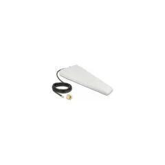 DELOCK LTE Antenne SMA Stecker 9 - 11dB direktional mit Anschlusskabel RG-58 5m weiss outdoor