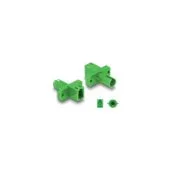 Delock LWL Hybrid Kupplung LC Simplex Buchse zu ST Simplex Buchse grün